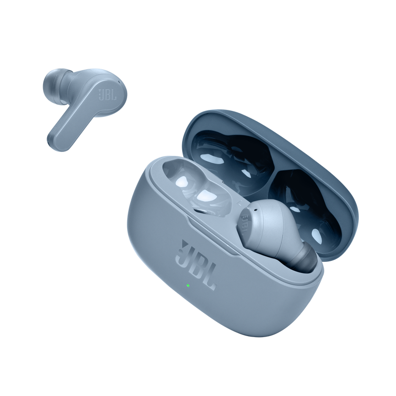 JBL Wave 200TWS - Blue - True Wireless Earbuds - Detailshot 6 image number null